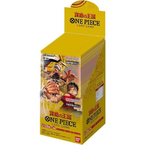 One Piece Card Game - Kingdom Of Intrigue OP-04 Booster Box - Japanese