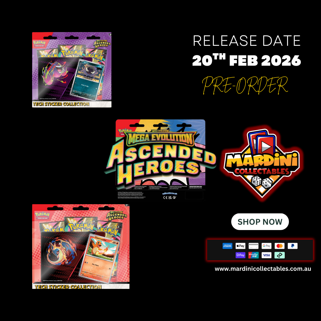 Pre-Order] Pokémon TCG Mega Evolution Ascended Heroes Tech Sticker