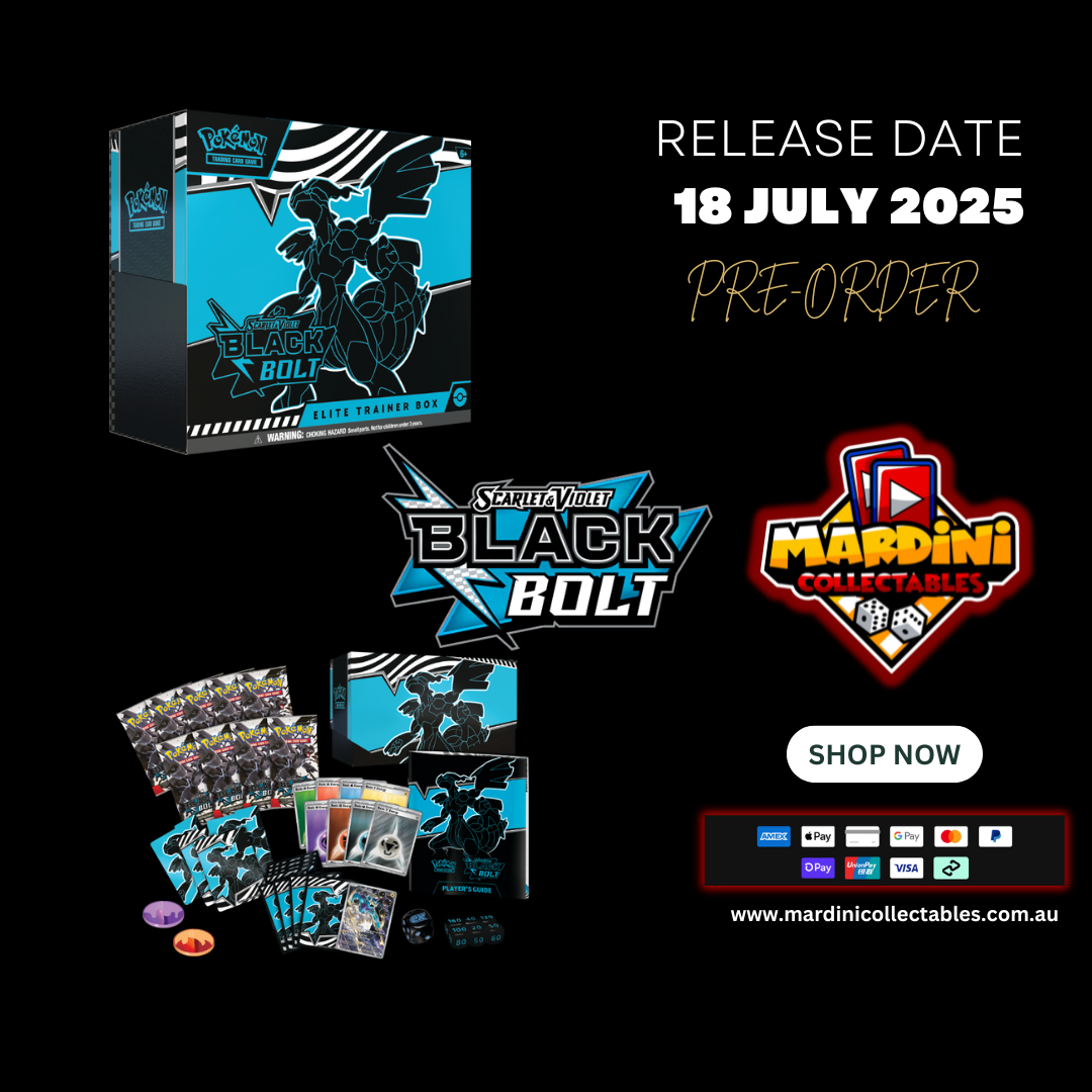 Pokémon TCG Scarlet & Violet - Black Bolt Elite Trainer Box ETB