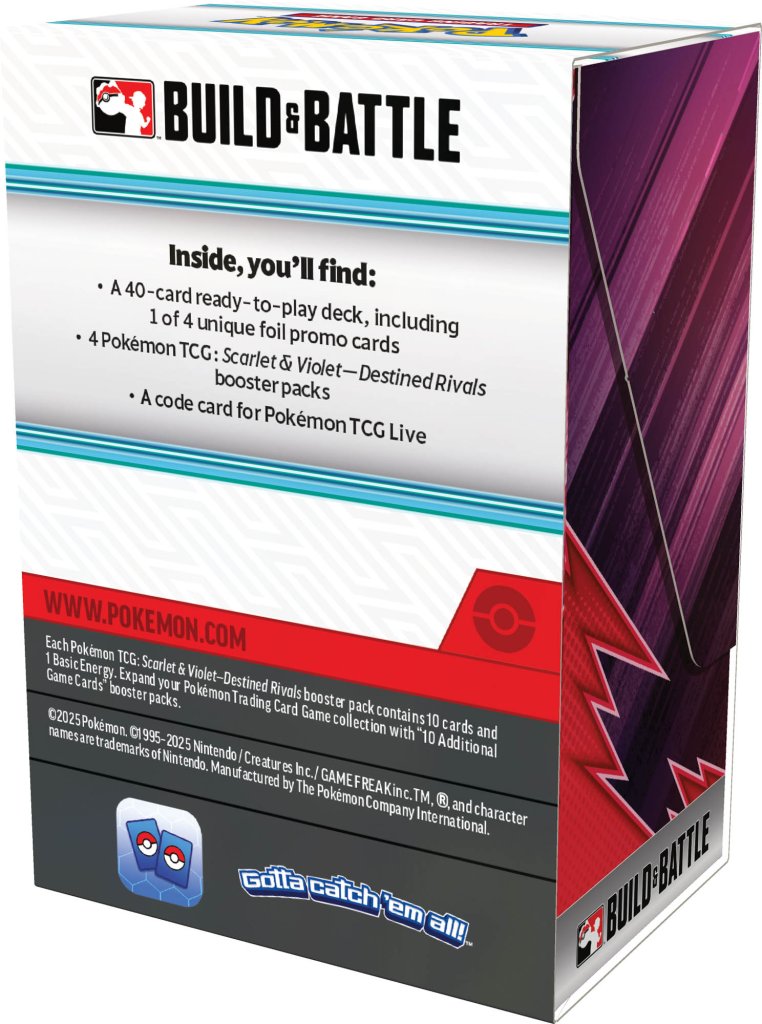 [PRE-ORDER] Pokemon TCG Scarlet & Violet Destined Rivals Build & Battle Box