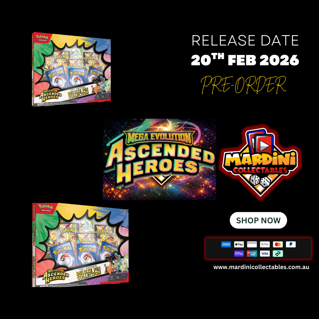 [Pre-Order] Pokémon TCG Mega Evolution Ascended Heroes First Partners Deluxe Pin Collection