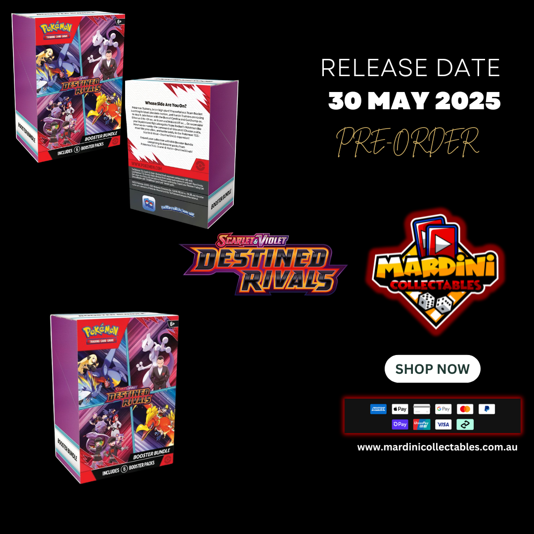 [PRE-ORDER] Pokemon TCG Scarlet & Violet Destined Rivals Booster Bundle