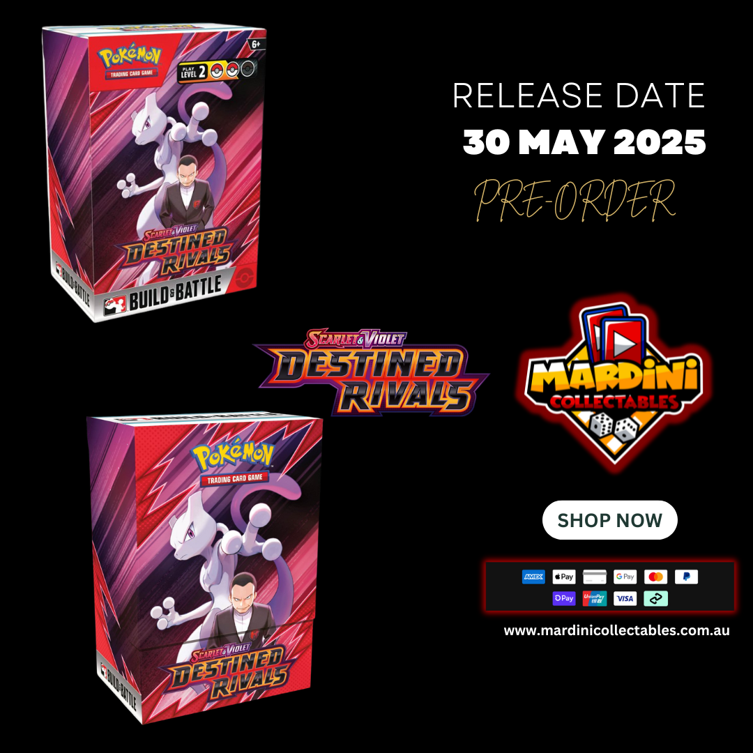 [PRE-ORDER] Pokemon TCG Scarlet & Violet Destined Rivals Build & Battl ...