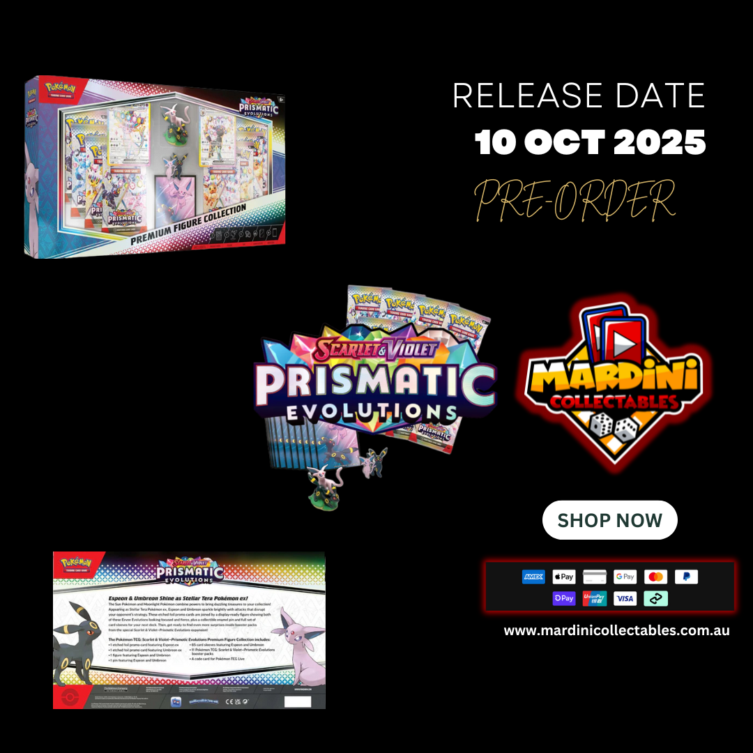 [PRE ORDER] Pokémon TCG: Prismatic Evolutions Premium Figure Collection