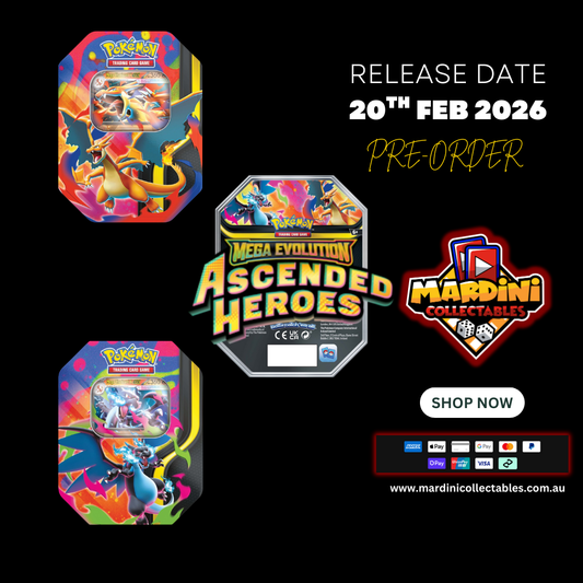 [Pre-Order] Pokémon TCG Mega Charizard Tin