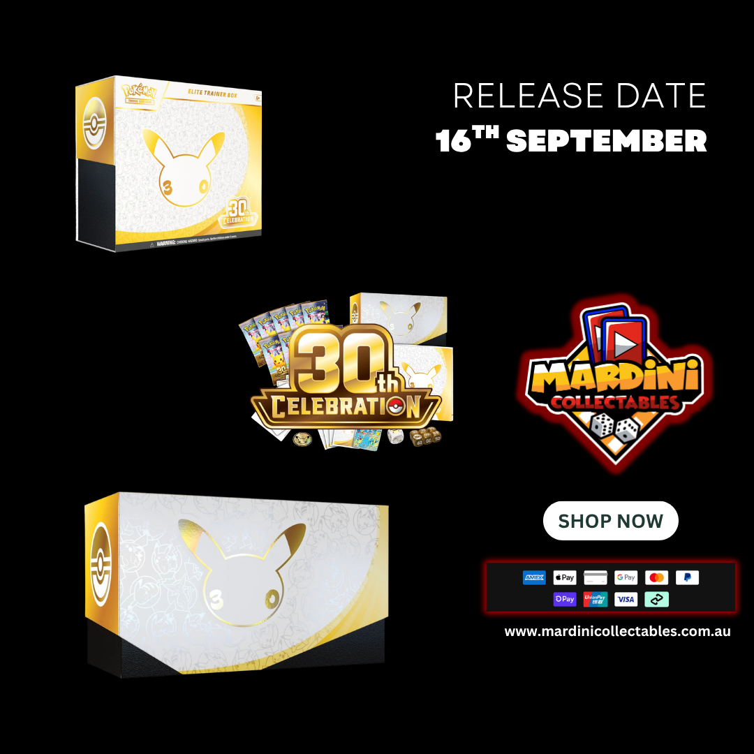 Pokémon Trading Card Game - 30th Celebration - Elite Trainer Box ETB