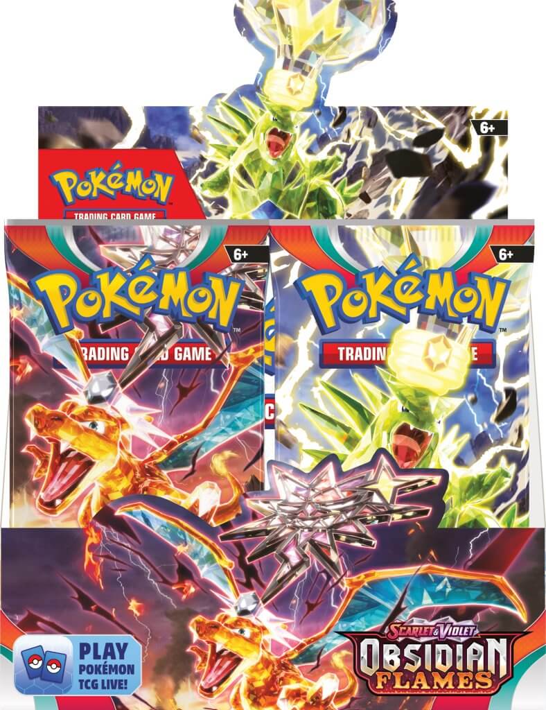 POKÉMON TCG Scarlet & Violet 3 Obsidian Flames Booster