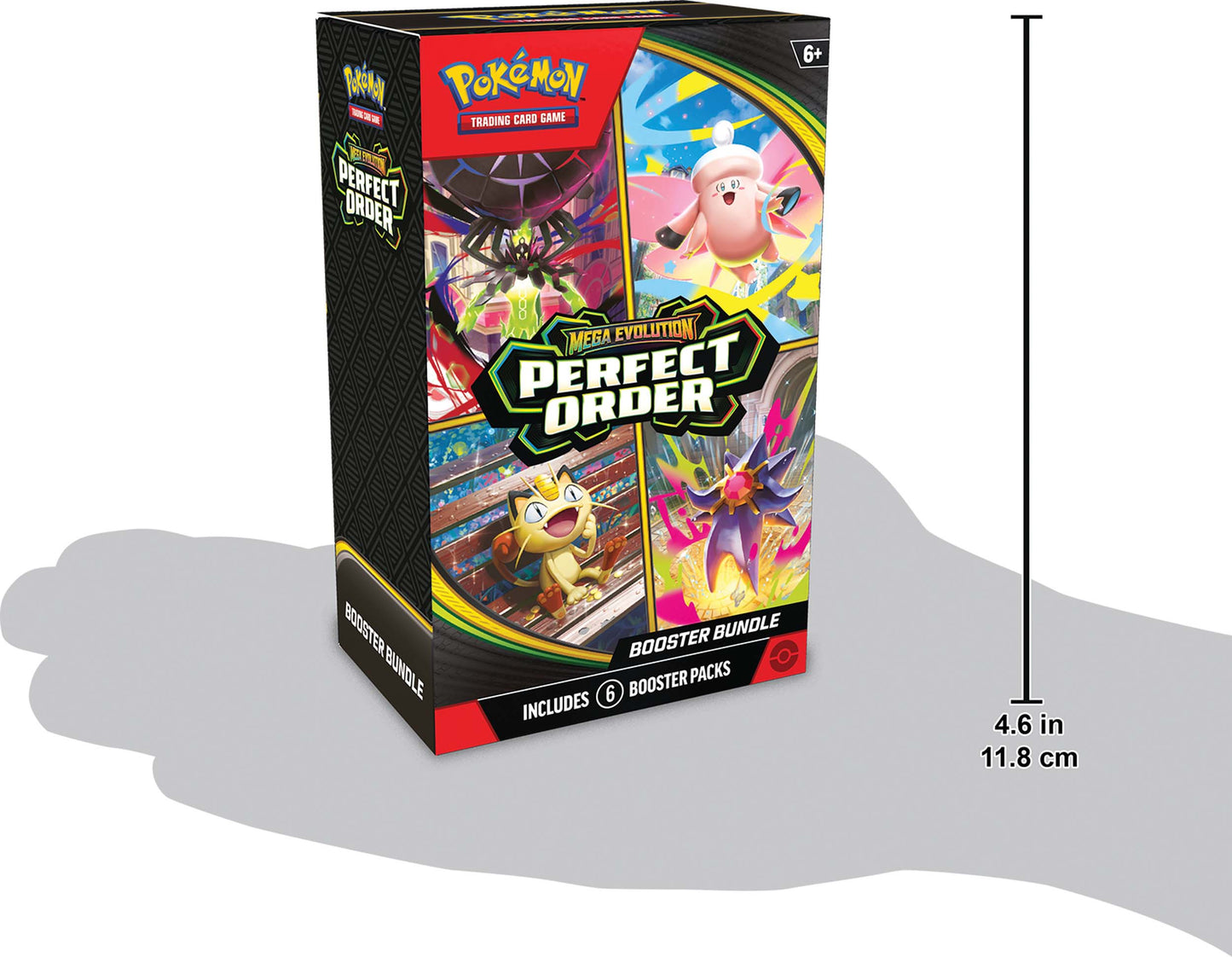 [Pre-Order] Pokémon TCG Mega Evolution ME03 Perfect Order Booster Bundle