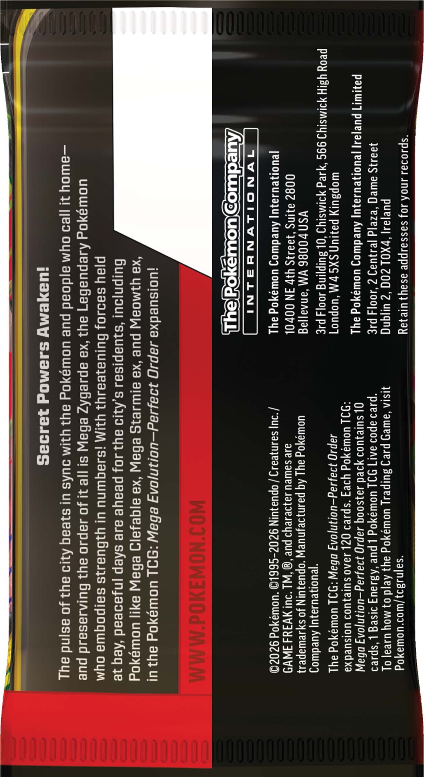 [Pre-Order] Pokémon TCG Mega Evolution ME03 Perfect Order Booster Box