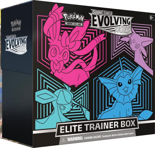 POKÉMON TCG Sword and Shield - Evolving Skies Elite Trainer Box